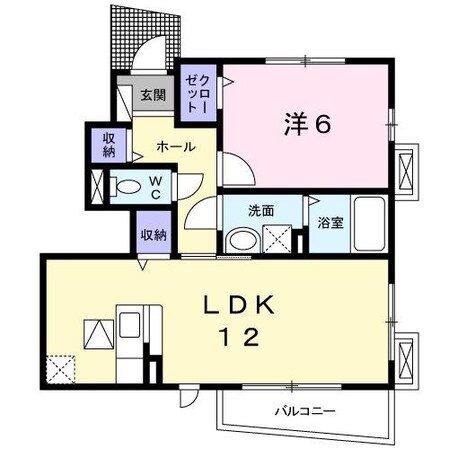 パークヴィラ荒牧の物件間取画像